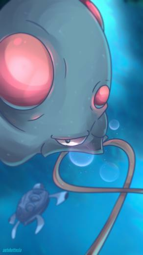Day Menokurage Tentacool By Autobottesla