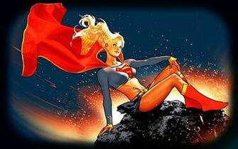 Supergirl Wallpaper Planets Desktop