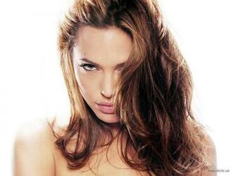 Angelina Jolie Closeup Wallpaper
