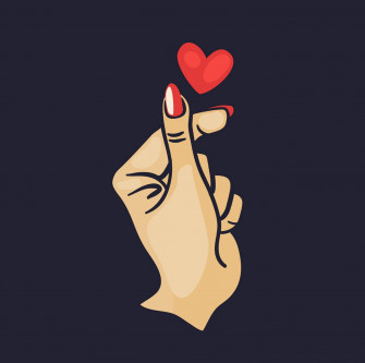 Top Finger Heart Wallpaper Full HD 4k To Use