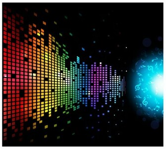 Vector Digital Music Background Jpg