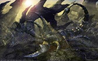 Zodiac The Series Scorpio 3d Art Fantasy Gray