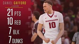 Sec Network On Daniel Gafford Dominated Tonight