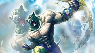Tekken Street Fighter King Lions Art HD Wallpaper