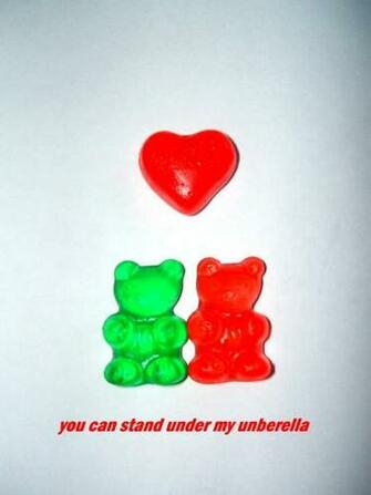 Cute Gummy Bear Wallpaper Love By Neon Misery