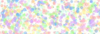 Pastel Rainbow Mural Clouds