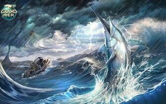 Swordfish HD Wallpaper Background
