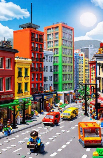 Lego City Wallpaper