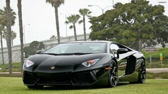 Black Lamborghini Wallpaper