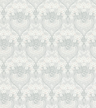 Symmetric Geometric Pattern Grey Wallpaper