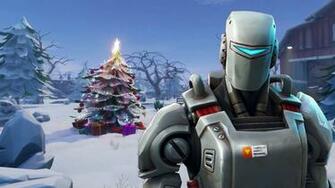 Fortnite S A I M Skin Could Be Hinting At Winter Theme Coming