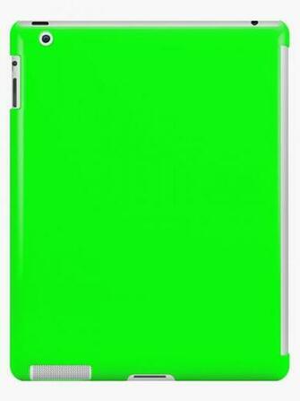Green Screen Chroma Background For Streaming Videos iPad Case