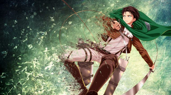 Anime Attack On Titan Levi Ackerman Wallpaper