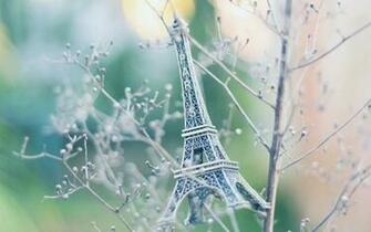 Little Paris Spring Magic Angel Wallpaper