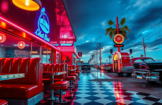 50s Diner Wallpaper