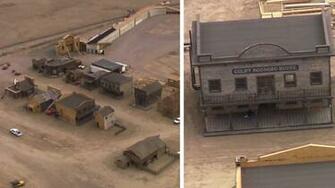 The Lone Ranger Multi Million Dollar Set In Middle Of