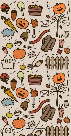 Cute Halloween iPhone Wallpaper