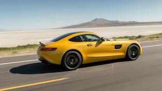 Yellow Mercedes Amg Gt Wallpaper