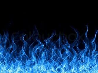 Blue Fire Background