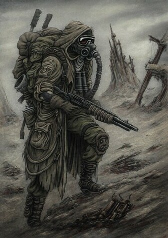 Artwork Wasteland Wallpaper
