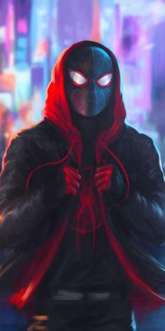 Miles Morales iPhone Wallpaper