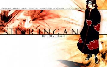 Itachi Wallpaper Anime Cartoon Naruto Black Hair Long