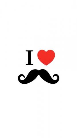 Cute Love Art iPhone Wallpaper