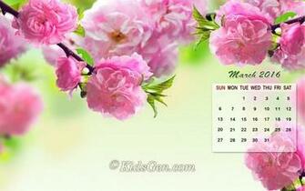 March Calendar Wallpaper Kidsgen