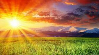 Nature HD Wallpaper Shining Sun Skies Collection In