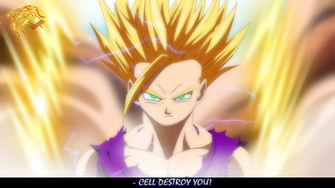 Ssj2 Gohan Vs Cell Wallpaper Detroy You