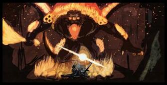 Gandalf Balrog Wallpaper Vs By