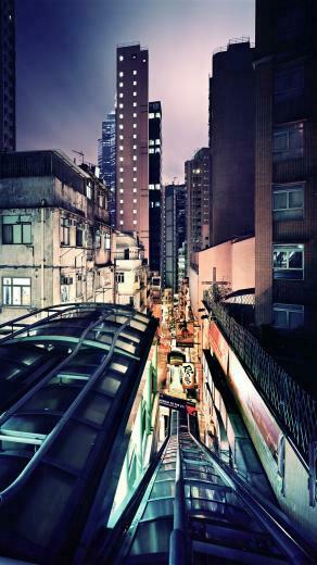 Uca Night Hong Kong Wallpaper Donald Williamson