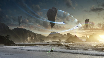Epic Star Wars Landscape HD Wallpaper