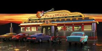 50s Diner Wallpaper For