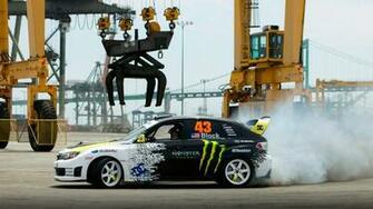 Cars Ken Block Subaru Impreza Gymkhana Wrx