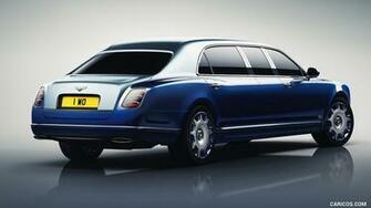 Bentley Mulsanne Grand Limousine By Mulliner Rear Three