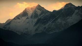 Mountain Fog Wallpaper