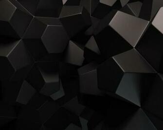 Abstract Black Shapes Desktop Pc And Mac Wallpaper