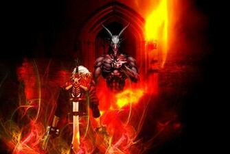 Gates Of Hell Background Dante At The To By