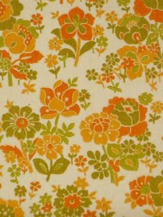 Wallpaper Vintage Floral Crown