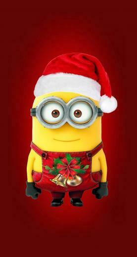 iPhone Wallpaper Christmas Minion
