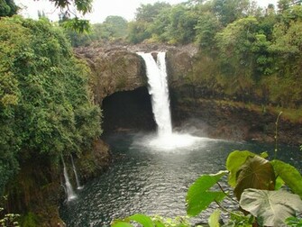 Waterfall Wallpaper Beauty Hawaii Background
