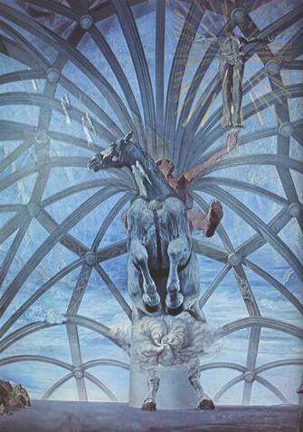 Santiago El Grande A Surrealist Salvador Dali Art Wallpaper Picture
