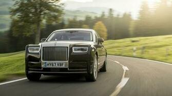 Wallpaper Of Black Car Luxury Rolls Royce Phantom
