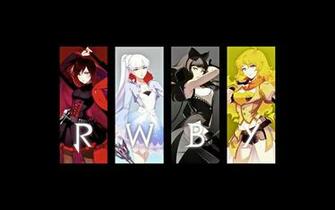 Rwby Character Ruby Rose Weiss Schnee Blake Belladonna Yang Xiao Girls