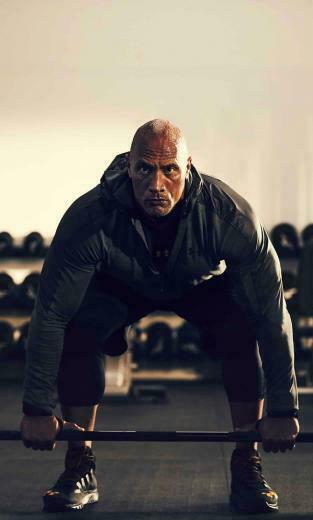 Exercise Dwayne Johnson Under Armour Celebrity