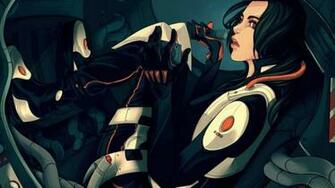Futuristic Woman Sci Fi Artwork Fantasy 4k Wallpaper