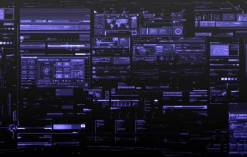 Wallpaper Space Hi Tech Cyber Image For Desktop Section