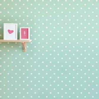 Polka Dot Nursery Wallpaper Jpg