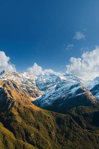 Mountain On Bright Day Wallpaper Getwalls Io
